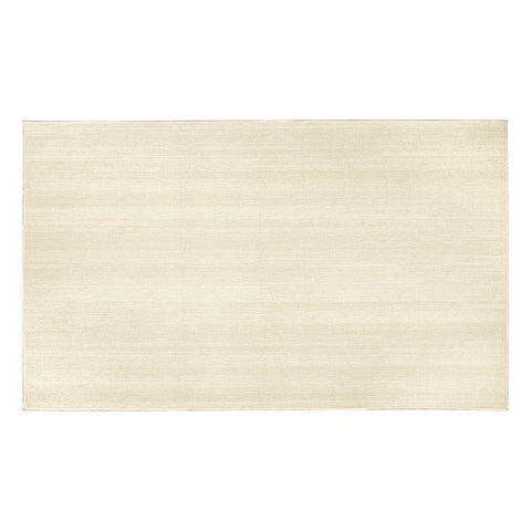CRYSTAL ART 361470WEB SOLID CREAM 3X5 WASHABLE RUG