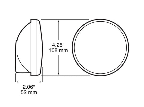 PETERSON MFG V426R PKG STOP-TURN-TAIL LIGHT