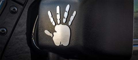 WAVE HANDS SIDE VIEW SATI SS 2PC 3'