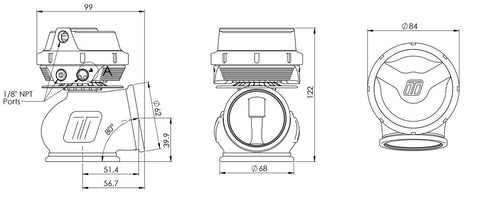 WG50 GENV PRO-GATE 50 14PSI BLACK