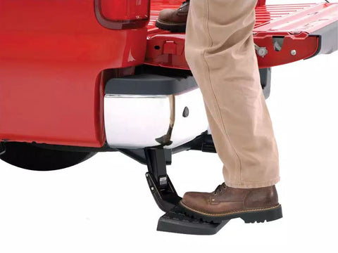 AMP Research 75307-01A - BedStep‚® Rear Bumper Access Black