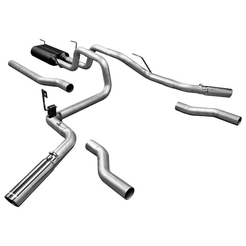 Flowmaster 17438 Exhaust System Kit American Thunder  Cat Back System Aluminized S