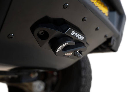 Addictive Desert Designs AC2101401NA - Ford Raptor 2022 Up Pro Bolt-On Winch Kit in Hammer Black