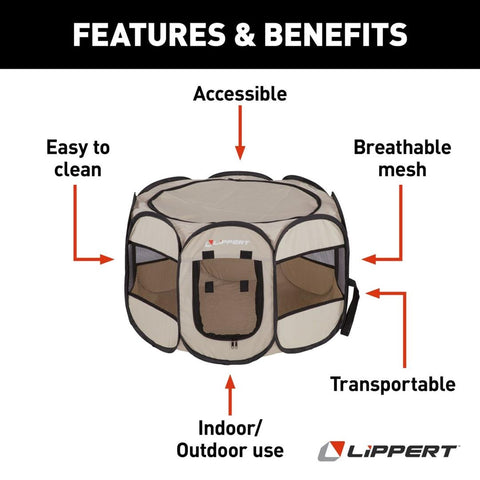 PORTABLE PLAYPEN - SMALL/MEDIUM