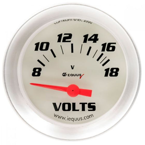 GAUGE  VOLTMETER  2'  8-18V  90 DEG