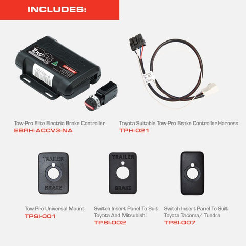 TOW-PRO ELITE COMPLETE TOYOTA KIT