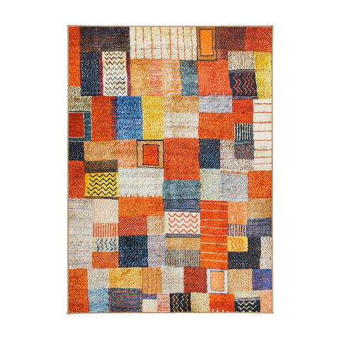 CRYSTAL ART 340555WEB PATCHWORK MULTICOLOR 5X7 WASHABLE R