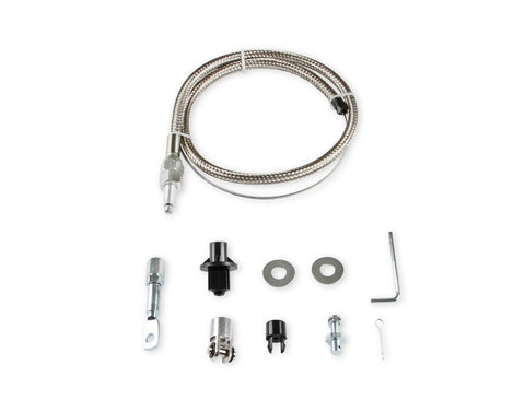 MR GASKET 5657 STL BRADED THROT CABLE KT