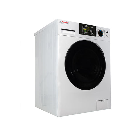 PINNACLE 21 - 835 / W WASHER 18 LBS WHITE W/ SILVER TRIM