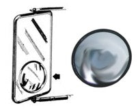 CONVEX SPOT MIRROR  3.75'