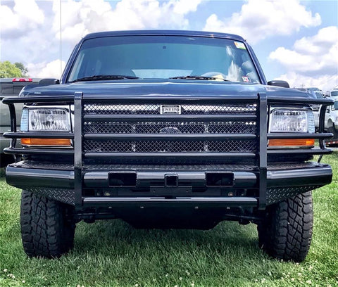 Ranch Hand FBF921BLR Bumper Legend One Piece Design Direct-Fit Mounting Hardware