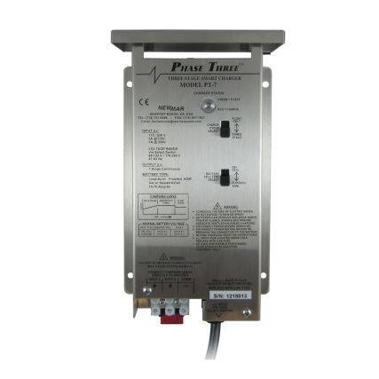 NEWMAR PT-7 BATT CHGR  PHASE 3  12V 7A  2 BANK