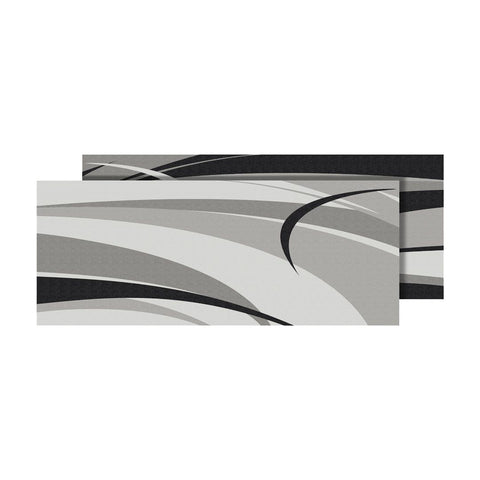 FAULKNER 53016S MAT GRAPHIC BLK/GREY 8X16
