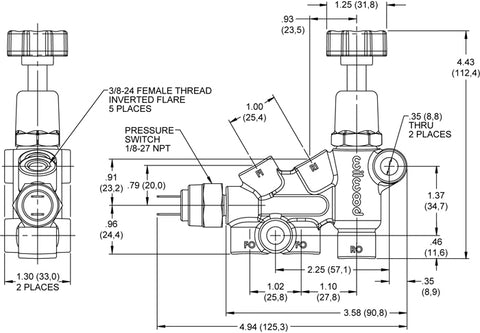 PROPORTIONING VALVE KNOB