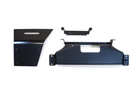 Addictive Desert Designs AC2101401NA - Ford Raptor 2022 Up Pro Bolt-On Winch Kit in Hammer Black