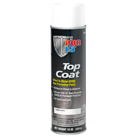 TOP COAT WHITE - AEROSOL