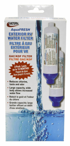 INLINE WATER FILTER  2 PK CARDED