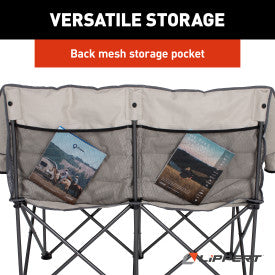 LIPPERT CAMPFIRE FOLDING LOVESEAT
