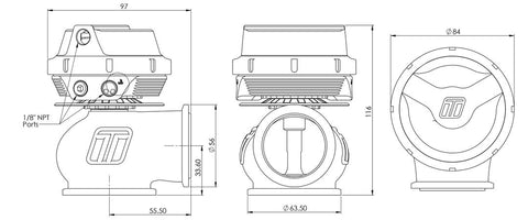 WG45 GENV HYPER-GATE 45 7PSI BLACK