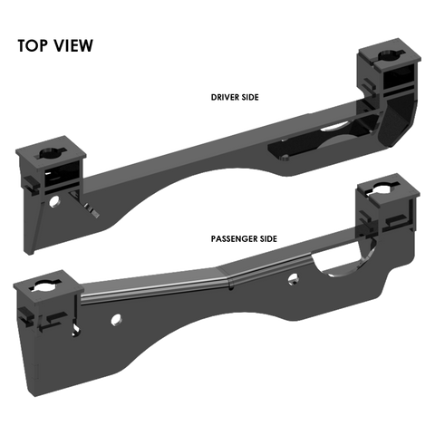 20K ISR SUPRAIL MOUNT KIT FORD