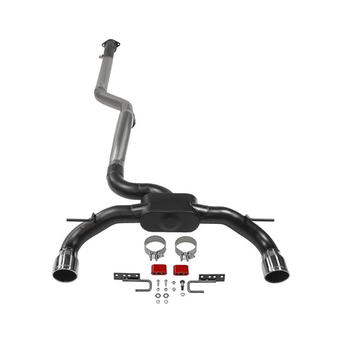 Flowmaster 818144 Exhaust System Kit Outlaw Cat Back System 409 Stainless Steel Wi