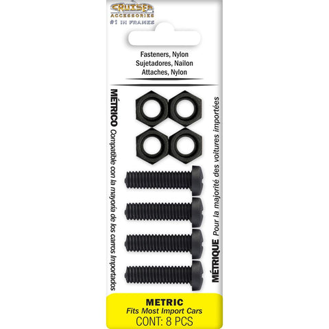 CRUISER 80150 LIC.FASTENER UNV BLK NYLN