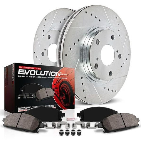 POWERSTOP K2163 1-CLICK BRAKE KIT