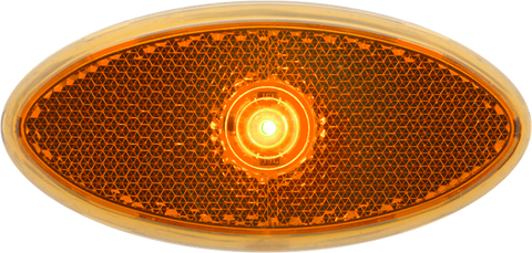 OPTRONICS MCL0030ABB LED 2X4 M/C;AMB;RFLX;BLCKBASE;HARDW