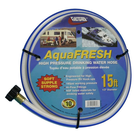 WATER HOSE 1/2' X 15' WHT
