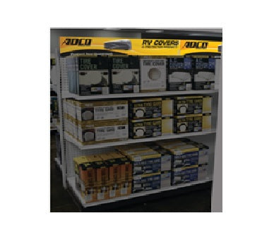 Adco D0038 Point Of Purchase Display Gondola Sign 4 Foot With Connectors