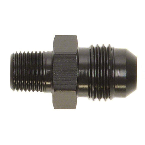 SPEEDFX 560496BK -4AN X1/4NPTF BLK ST FL TO PIPE ADP
