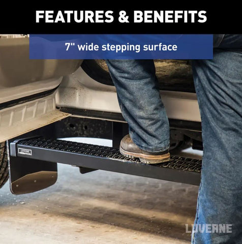 LUVERNE TRK 415125-401733 GRIP STEP 7' X 125' ALUMINUM W2W RU