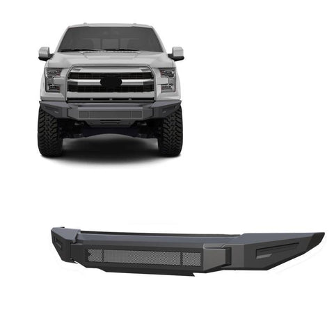 Black Horse Offroad AFB-F116-BU Bumper Armour II Direct Fit 3 Piece Modular Bolt-