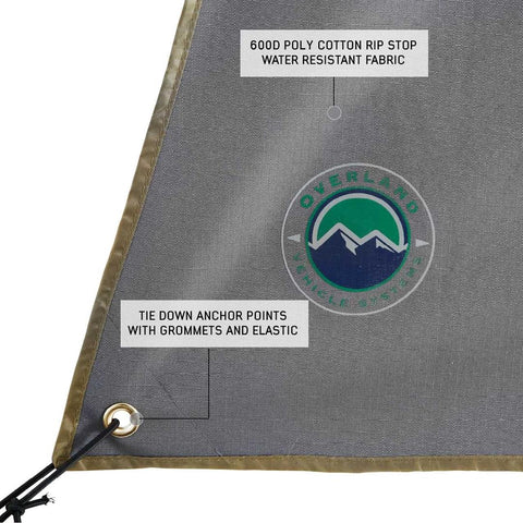 OVERLAND VCL 18139910 NOMADIC AWNING 270 - SIDE WALL 2 WI
