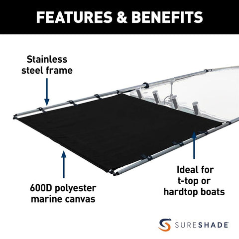 PTX POWER SHADE SS 69 INCH WIDE BLK
