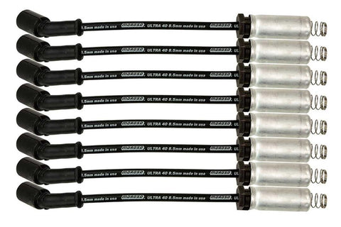 MOROSO 73746 WIRE SET 8.5MM BLACK ULTRA 40 11IN.