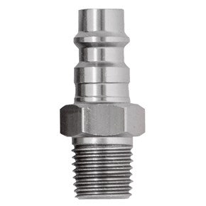 PLUG 1/4 HI FLOW MALE