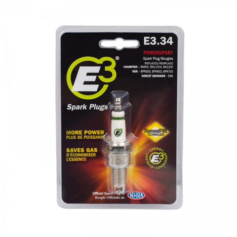 E3 SPARK PLG E3.34 POWERSPORTS PLUG  EACH