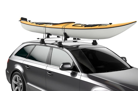 Thule 896001 Kayak Carrier DockGlide Fits Thule WingBar Evo WingBar Edge SquareBar ProBar Racks Saddle Style Holds 1 Kayak