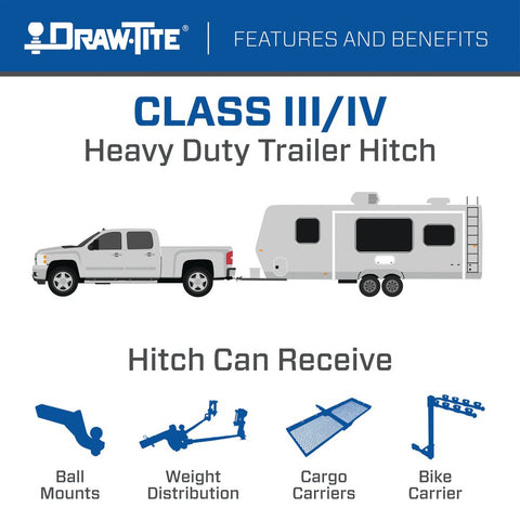 DRAW TITE 76634 CLASS 3 TRAILER HITCH LEXUS NH250