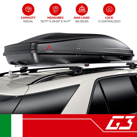 G3 S.p.A. 22.407 Cargo Carrier Spark 480 Box Style 165.35 Pound Max Load