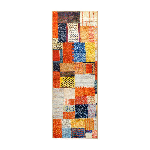 CRYSTAL ART 340736WEB PATCHWORK MULTICOLOR 2.5X7 WASHABLE