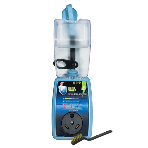 30 AMP PIGTAIL RV SURGE PROTECTOR.