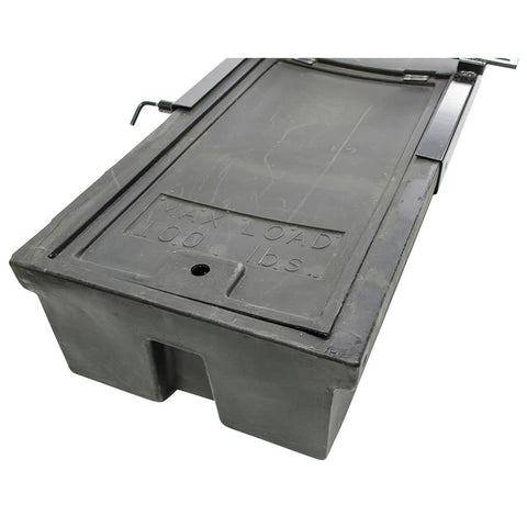 Lippert Components 236558 Under Chassis Storage System Chassis Mounted Storage Rack With Sliding Storage Boxes