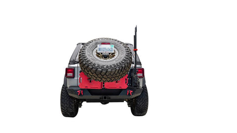 Paramount Automotive 81-21501 - 2018-2022 Jeep JL Tire Carrier