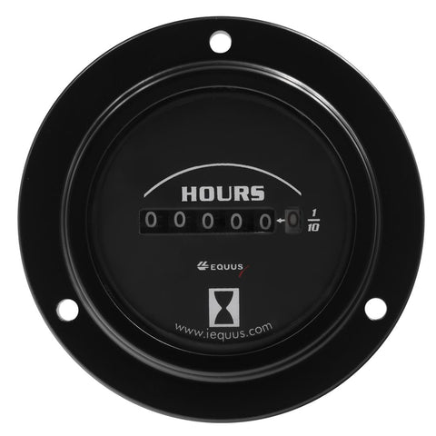GAUGE  HOURMETER  2'  10K HOURS  EL