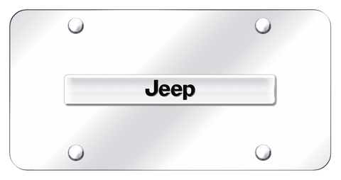 JEEP NAME CHR/CHR PLATE