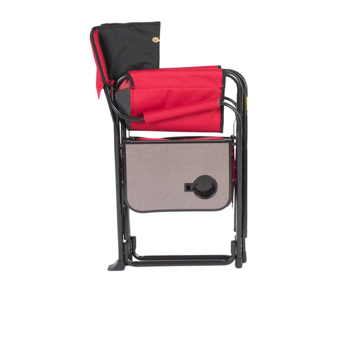 EL CAP DIR CHR W/CLR BURG/BLK