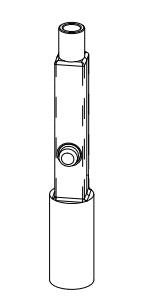 LOCK HANDLE SHAFT-K MOD