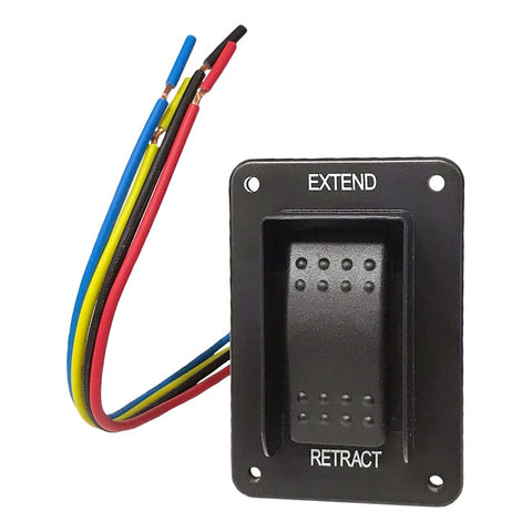 BLK IP66 ELEC JACK SWITCH W/HARNESS
